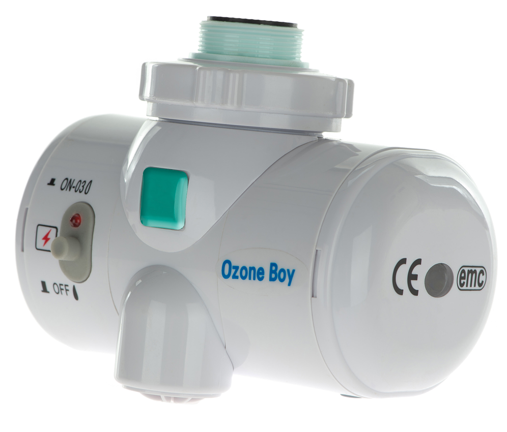 The OzoneBoy Water Sanitizer (Attaches Right onto Sink Faucets!!)