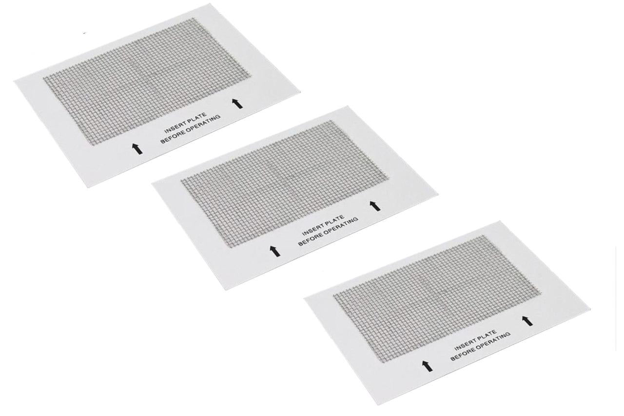 Set of 3 Commercial Ozone Plates For Popular Air Purifiers