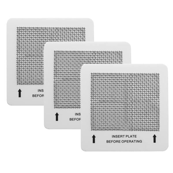 Three ceramic Ozone Plates for Ionic or Ozone For Air Purifiers