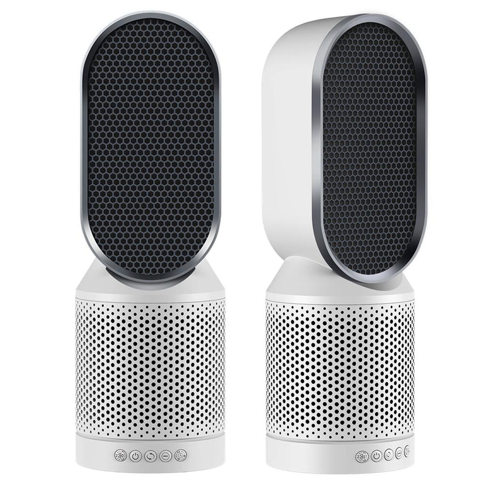 Rotating Negative Ion Dual Fan Activated Carbon Hepa Filter Air Purifier ATLS8