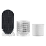 Rotating Negative Ion Dual Fan Activated Carbon Hepa Filter Air Purifier ATLS8 Atlas