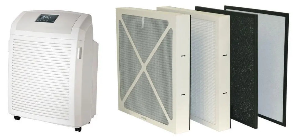 Atlas Heavy Duty Air Purifier Cleaner with HEPA Carbon VOC TiO2 Atlas