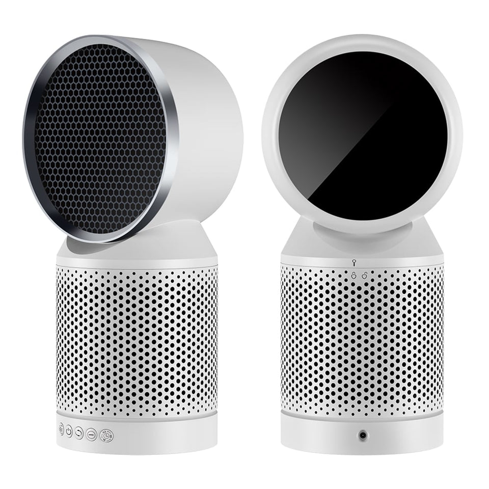 Negative Ion Rotating Activated Carbon Hepa Filter Air Purifier ATLS7